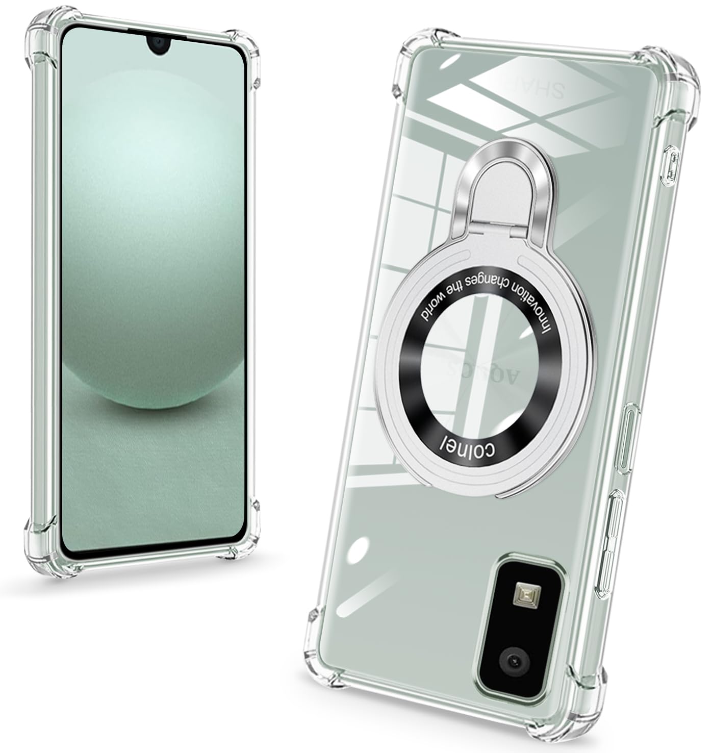 Amazon.co.jp: AQUOS wish/AQUOS wish2 ケース クリア MagSafe対応